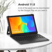 Tableta Android 11 de 10,1 pulgadas con teclado